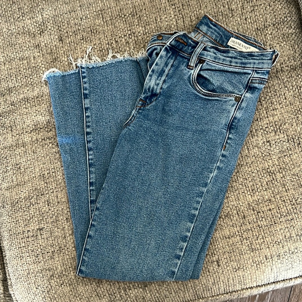 Women’s blank NYC the Madison crop Jean, size 26